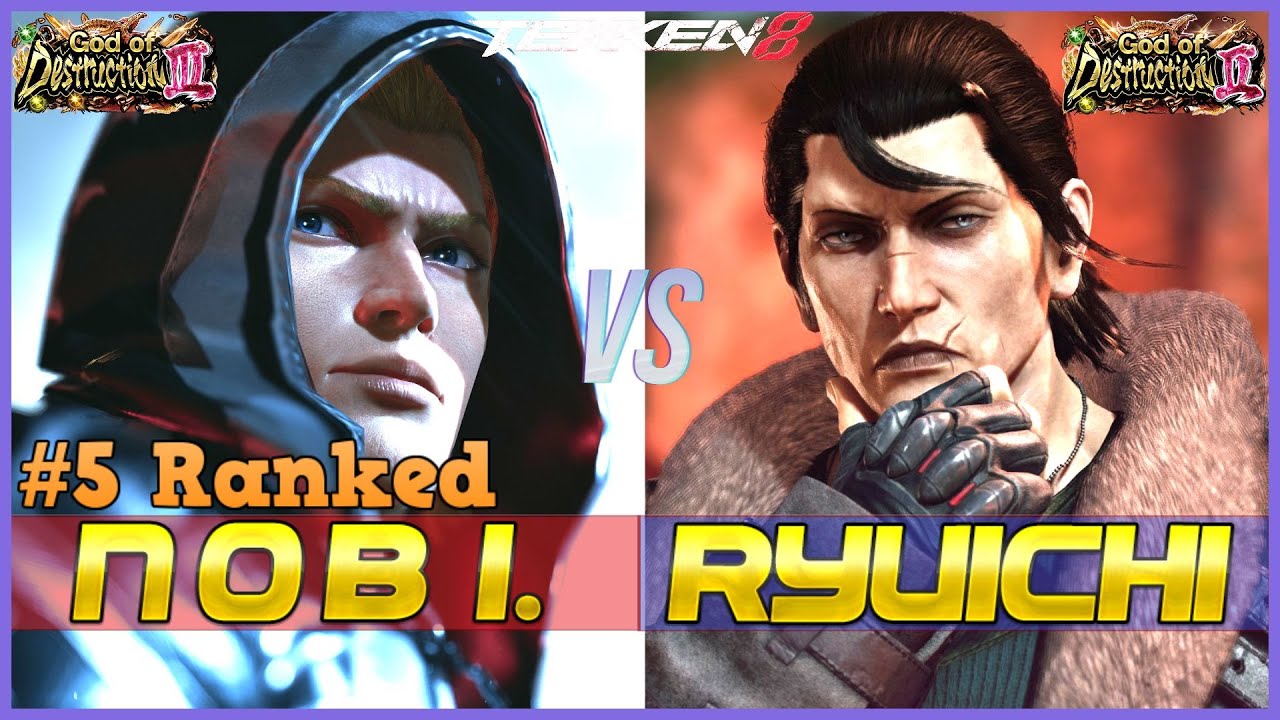 T8 ▰ NOBI (#5 Ranked Steve) Vs RYUICHI (High Ranked Dragunov) ▰ Tekken 8 High Level Gameplay
