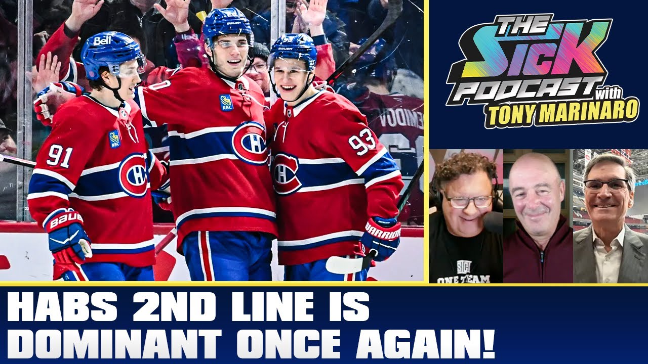 Habs 2nd Line Is DOMINANT Once Again! | The Sick Podcast with Tony Marinaro January 12 2026