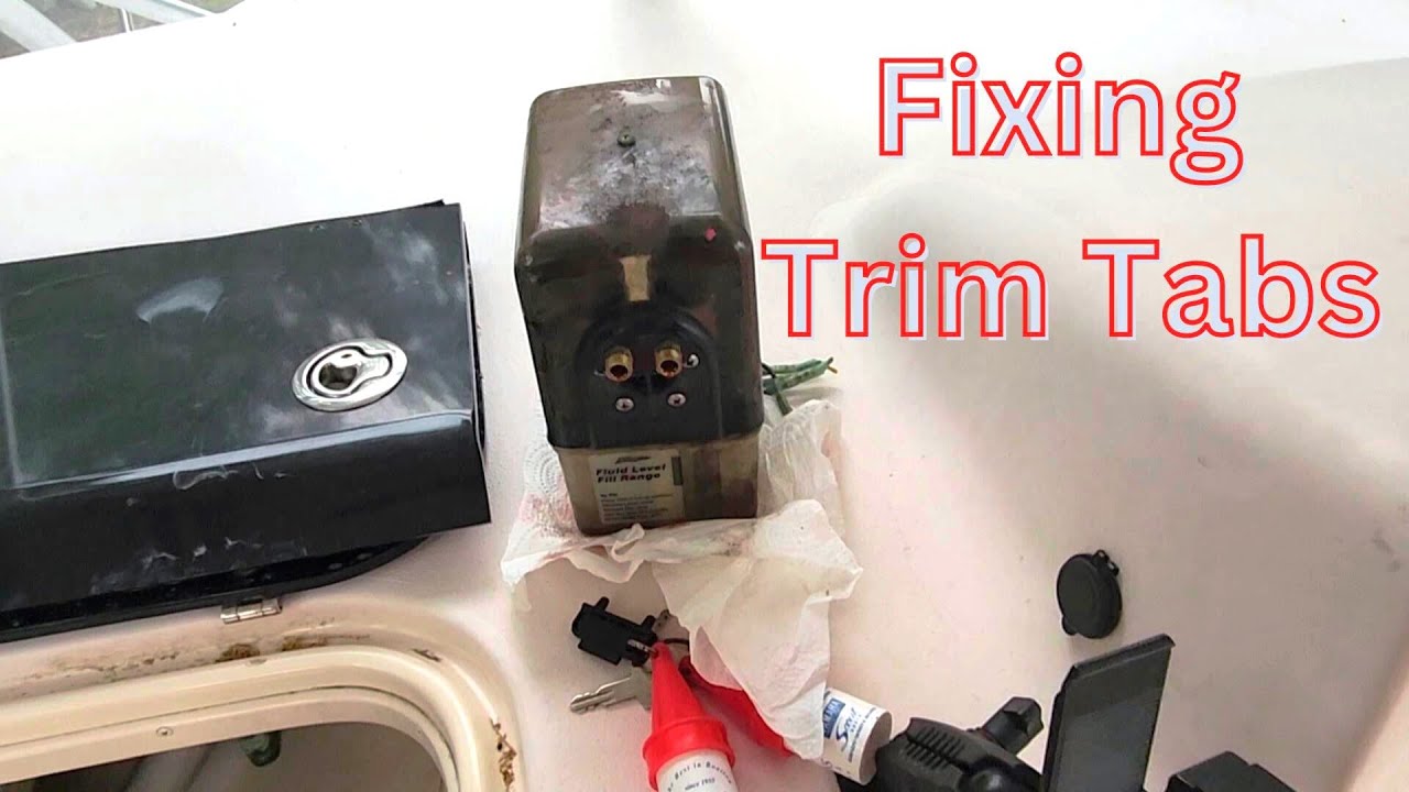 Problem with your trim tabs? Check this out! #bennett #trimtabs #aquaholic #gradylife #diy