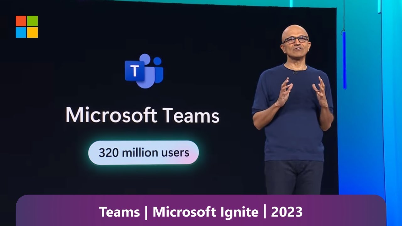Microsoft Teams: Satya Nadella at Microsoft Ignite 2023