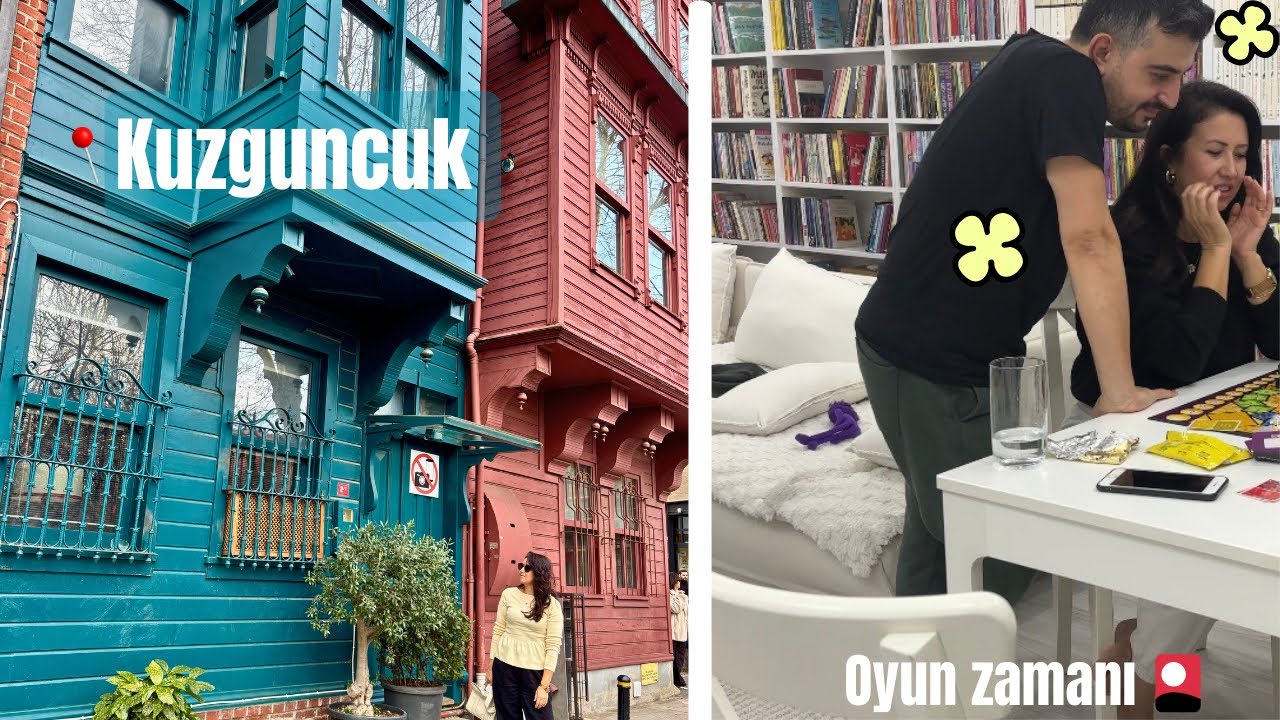 Kuzguncuk’ta Kaybolduk… Sonra Okey ve Tabu Krizi 😅 | Dolu Dolu Bir Gün
