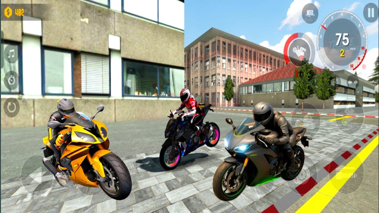 Extreme bike 3d android games 🎮 bike racing new game open 😯#viral #games 