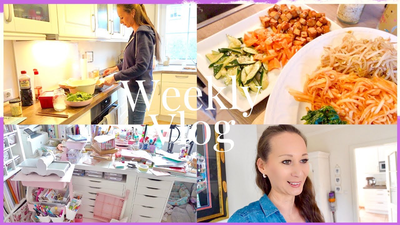 ☀️💞 Weekly VLOG I ✂️ Bastelzimmer aufräumen I  🇰🇷 Koreanisch kochen I Bimbimbap 🥢 I Annilis Welt ☀️💞