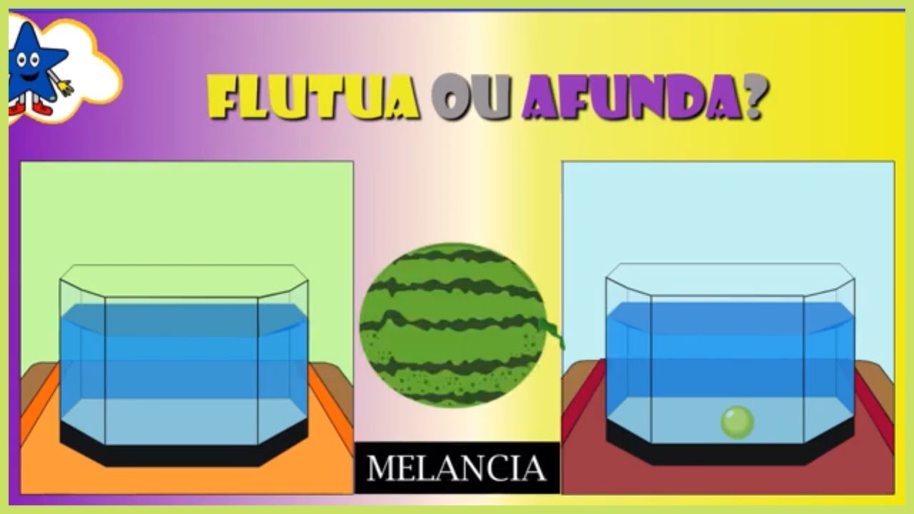 Flutua ou Afunda? | Desenho Animado Educativo Kids