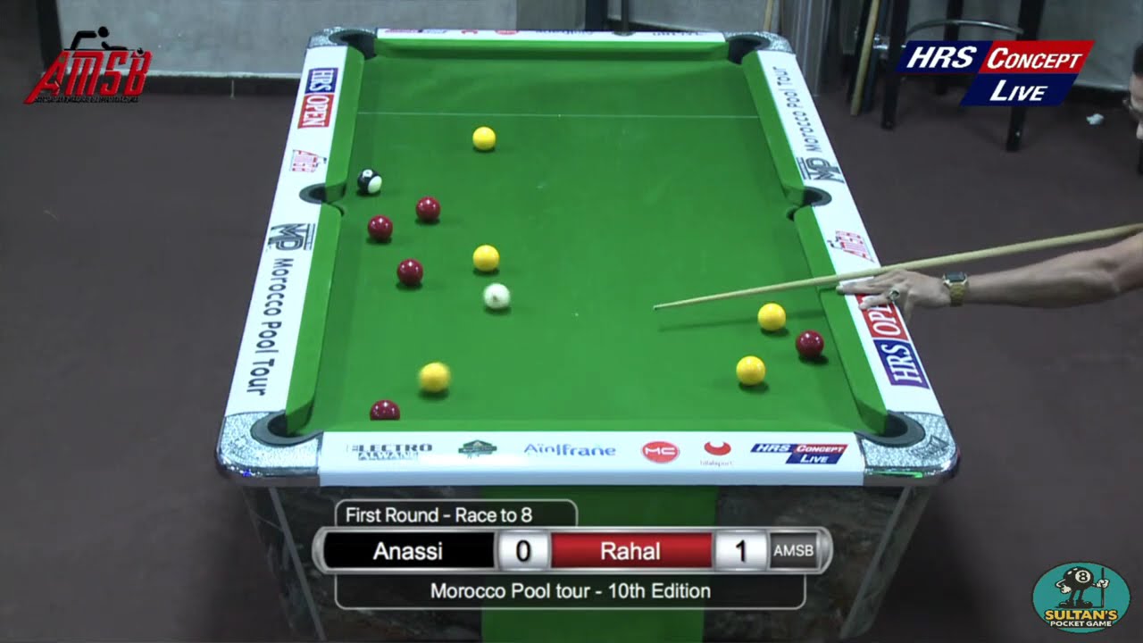 🔥 ANASSI vs RAHAL | MOROCCO POOL TOUR | Intense 8-Ball First Round Action!