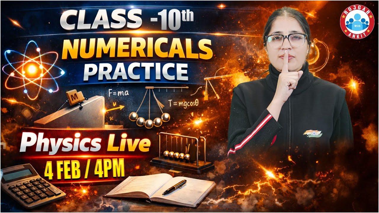 Class 10 Physics Numericals | CBSE 2026 | 10th Science - Complete Physics Most Important Questions