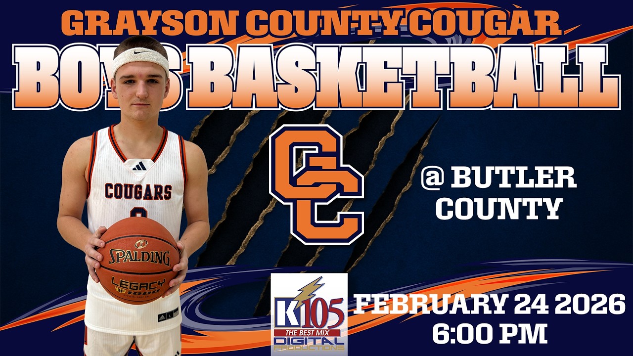 Grayson County Cougar Basketball @ Butler County (KHSAA 12th District Semifinals)
