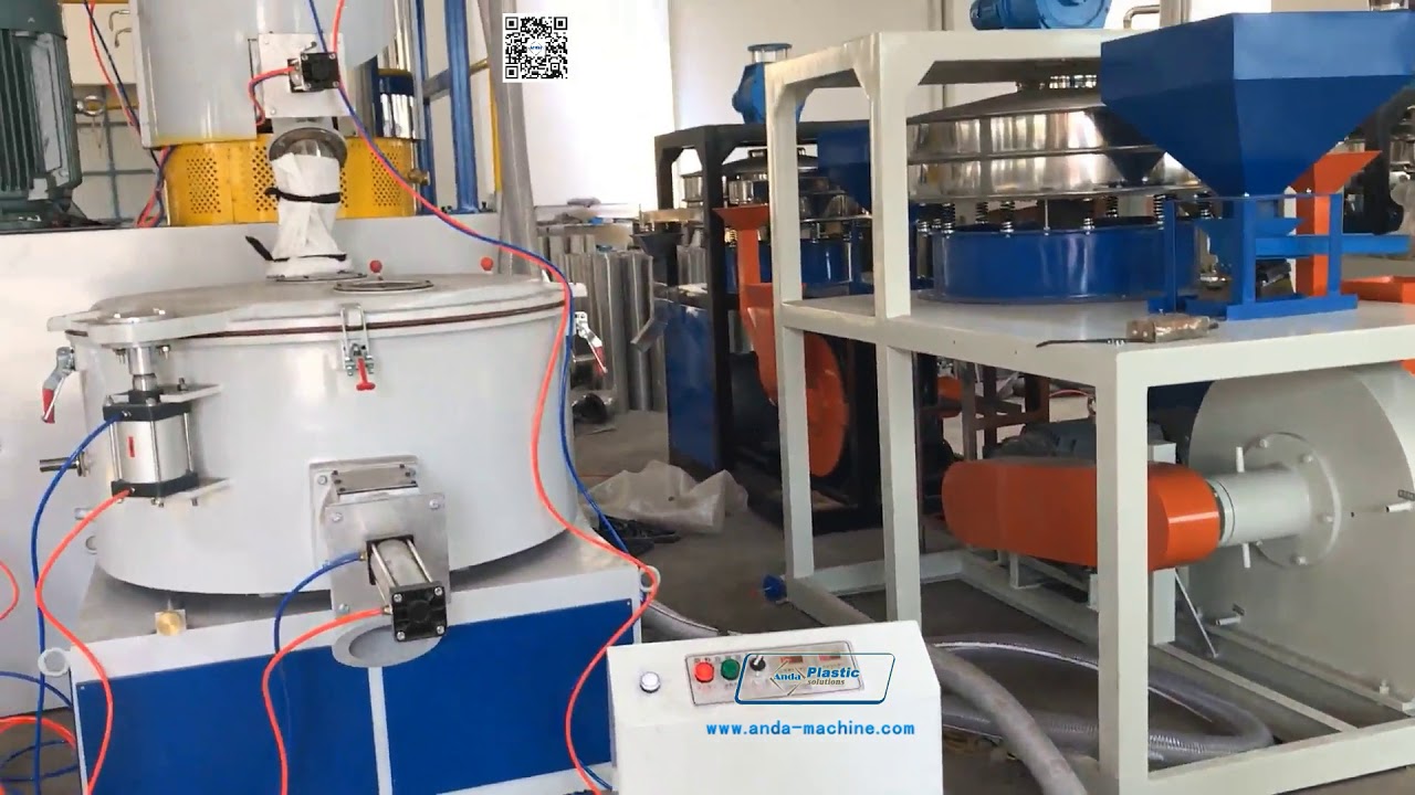 High speed PVC mixer machine