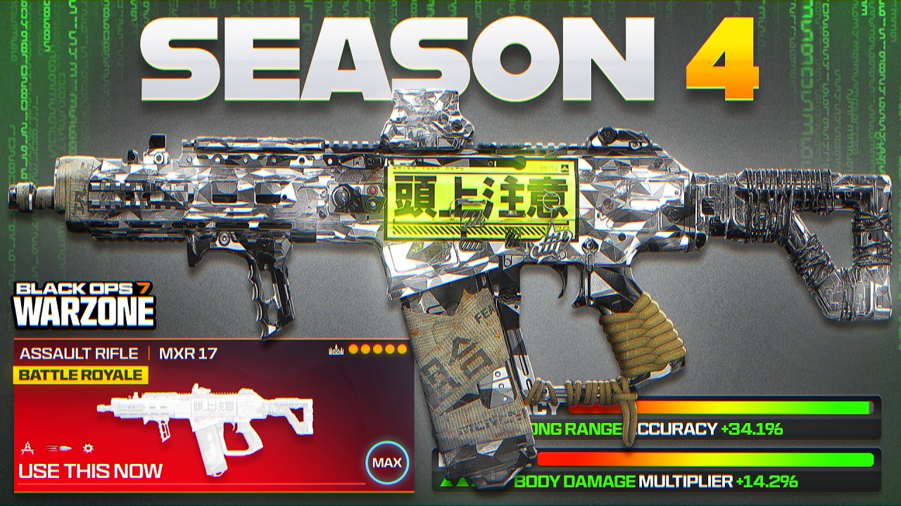 the *NEW* BEST AR META LOADOUT for Warzone BO7 before SEASON 4! (Best Assault Rifle Class)