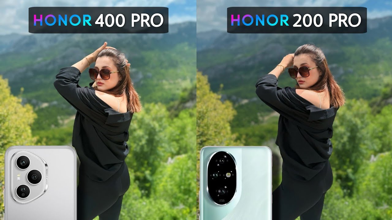 Сравнение тестов камер Honor 400 Pro и Honor 200 Pro