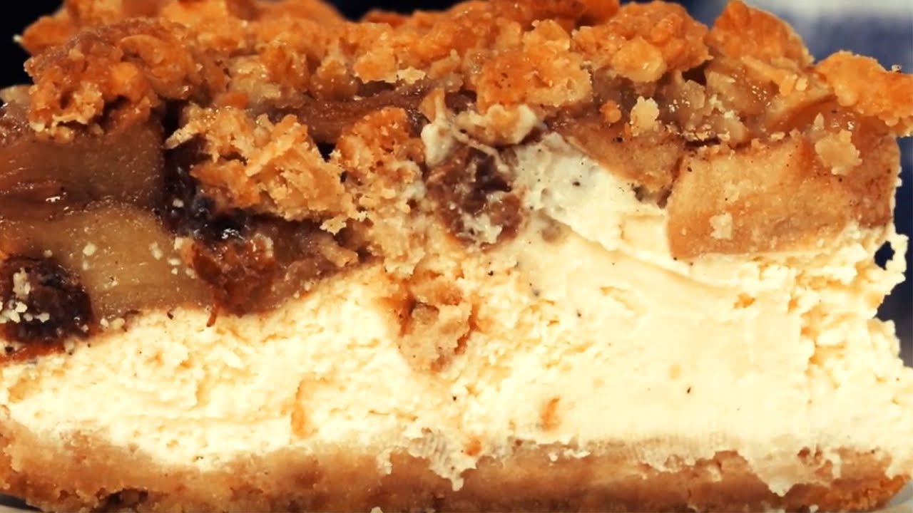 Tarta de queso con manzanas muy deliciosa − ¡Prueba esta excelente receta! | Gustoso. TV