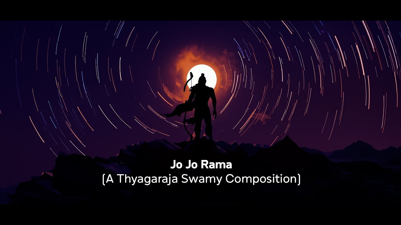 Jo Jo Rama (Thyagaraja Swamy) || Trichur Brothers || Vedanth Bharadwaj