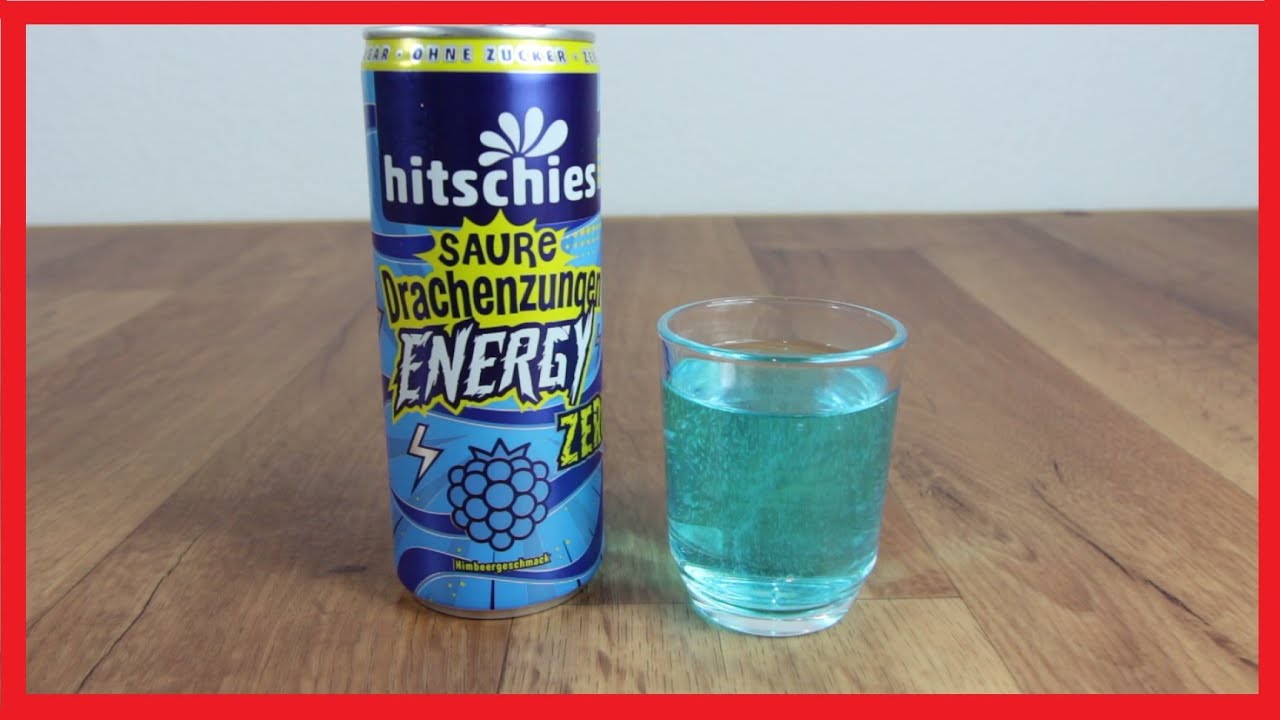 Hitschies - Saure Drachenzungen Energy Zero TEST