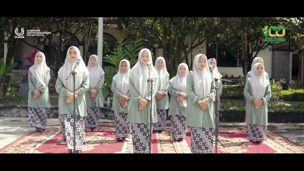 LOMBA KREASI NASYID 1 ABAD AL FALAH || PONPES AL MUBAAROK MANGGISAN WONOSOBO