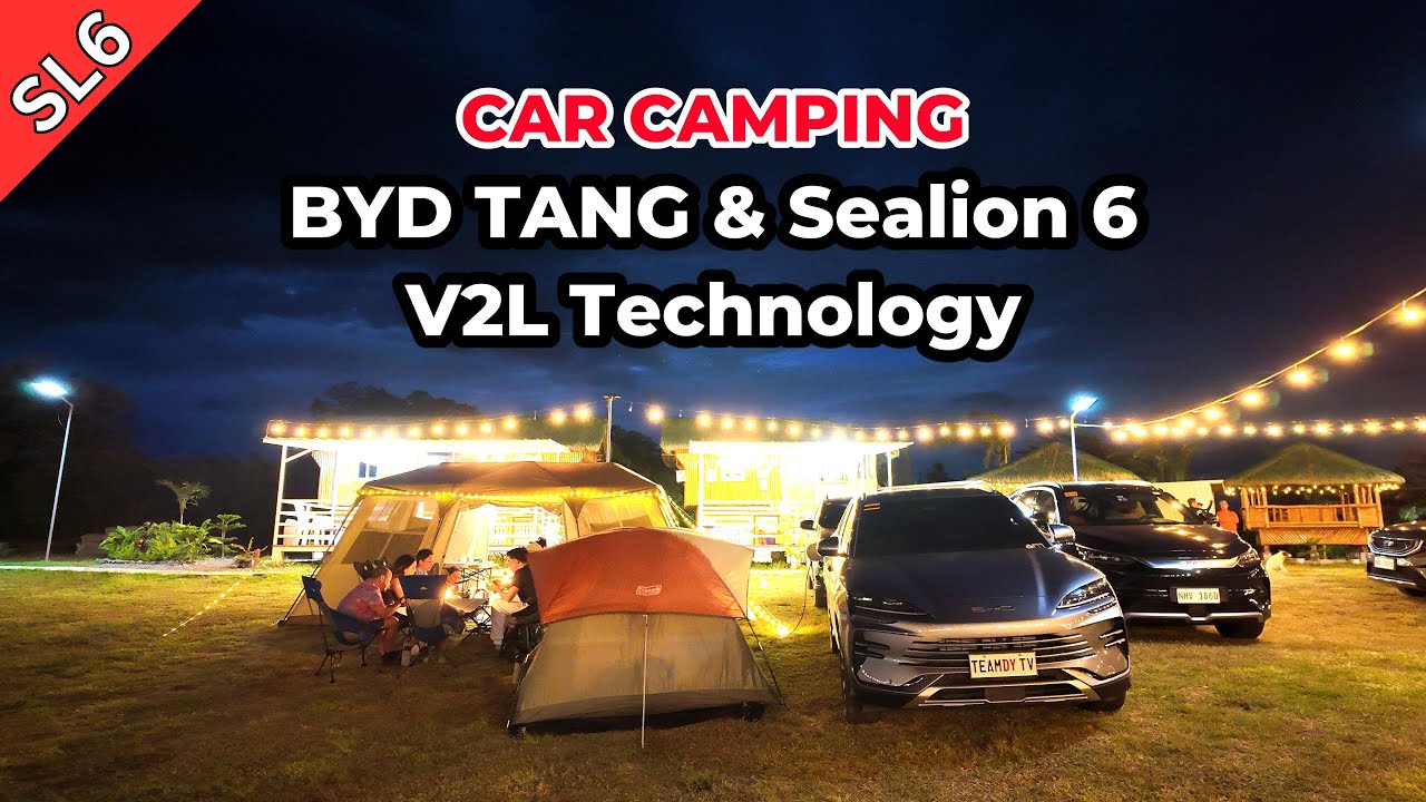 Car Camping with the BYD Tang and Sealion 6