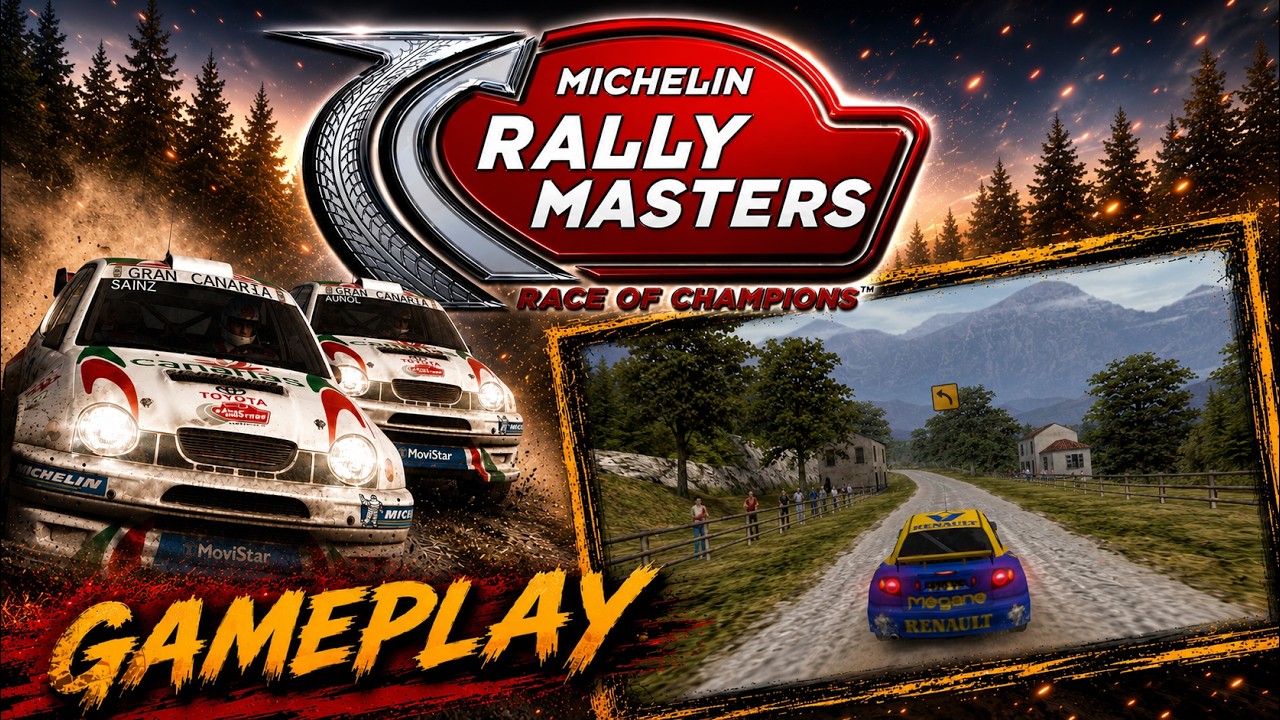 PC First Look [143] | Michelin Rally Masters: Race of Champions (2000) | 4K 2160p | Win 10/11