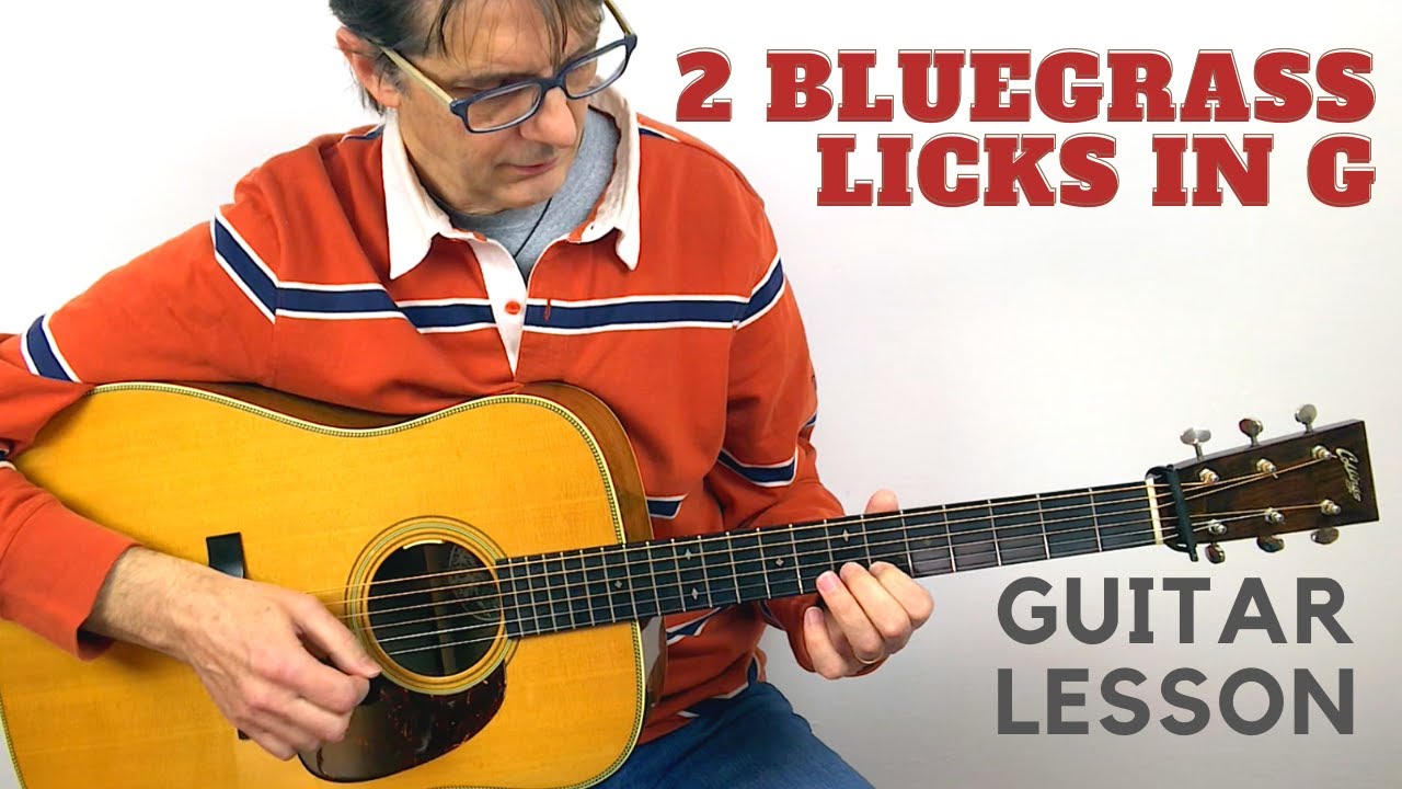 🔥 2 Bluegrass Flatpicking Guitar LICKS You Need to Know!