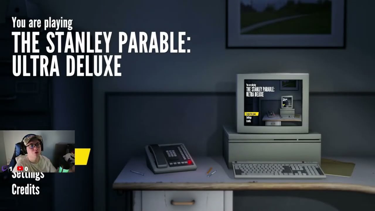 (I'm too hyper) Original Endings | The Stanley Parable: Ultra Deluxe (Xbox Series X) | Part 1 Live