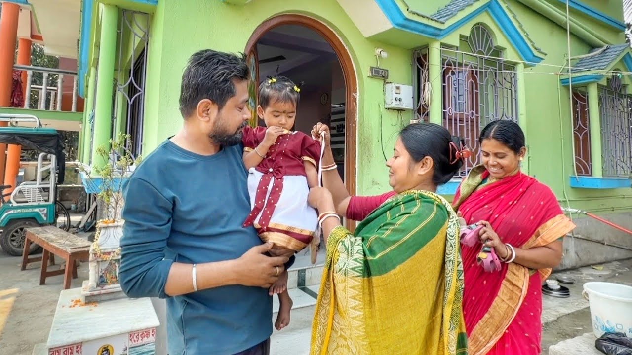 একমাত্র মেয়ে মনের মতো সাজাবে না তো কি