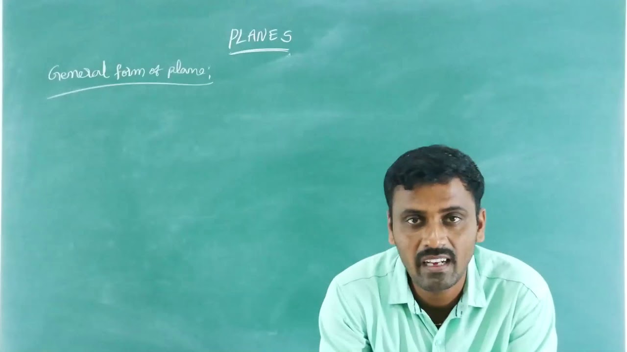Младшие курсы, Математика 1B &mdash; Плоскости &mdash; Часть 1