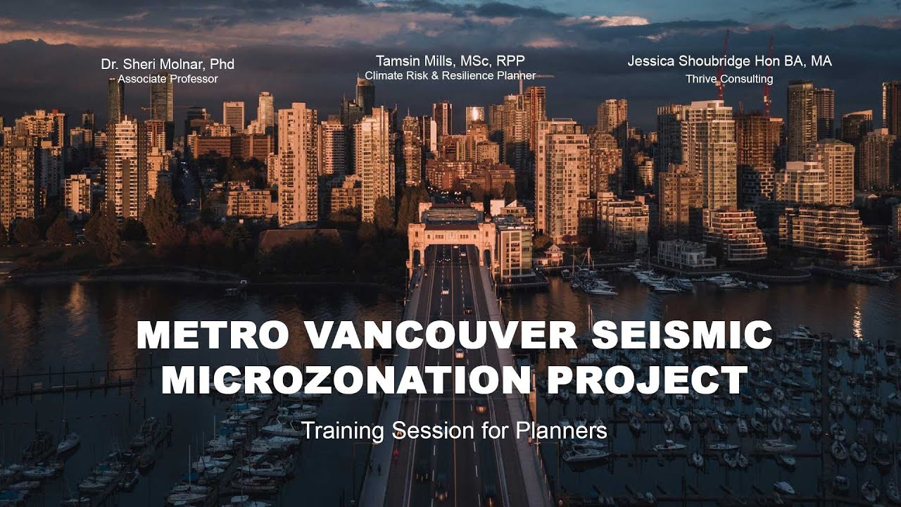 PIBC SCC Chapter Webinar: New Seismic Hazard Maps for the Lower Mainland (April 17, 2024)