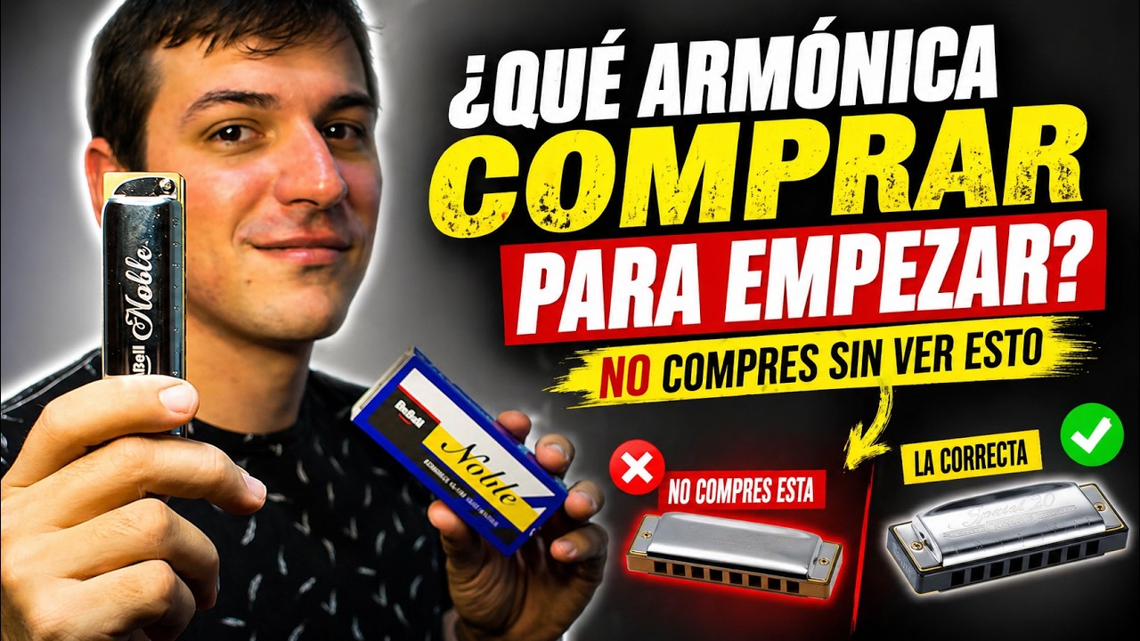 CON QUÉ ARMÓNICA EMPEZAR A TOCAR PRINCIPIANTES