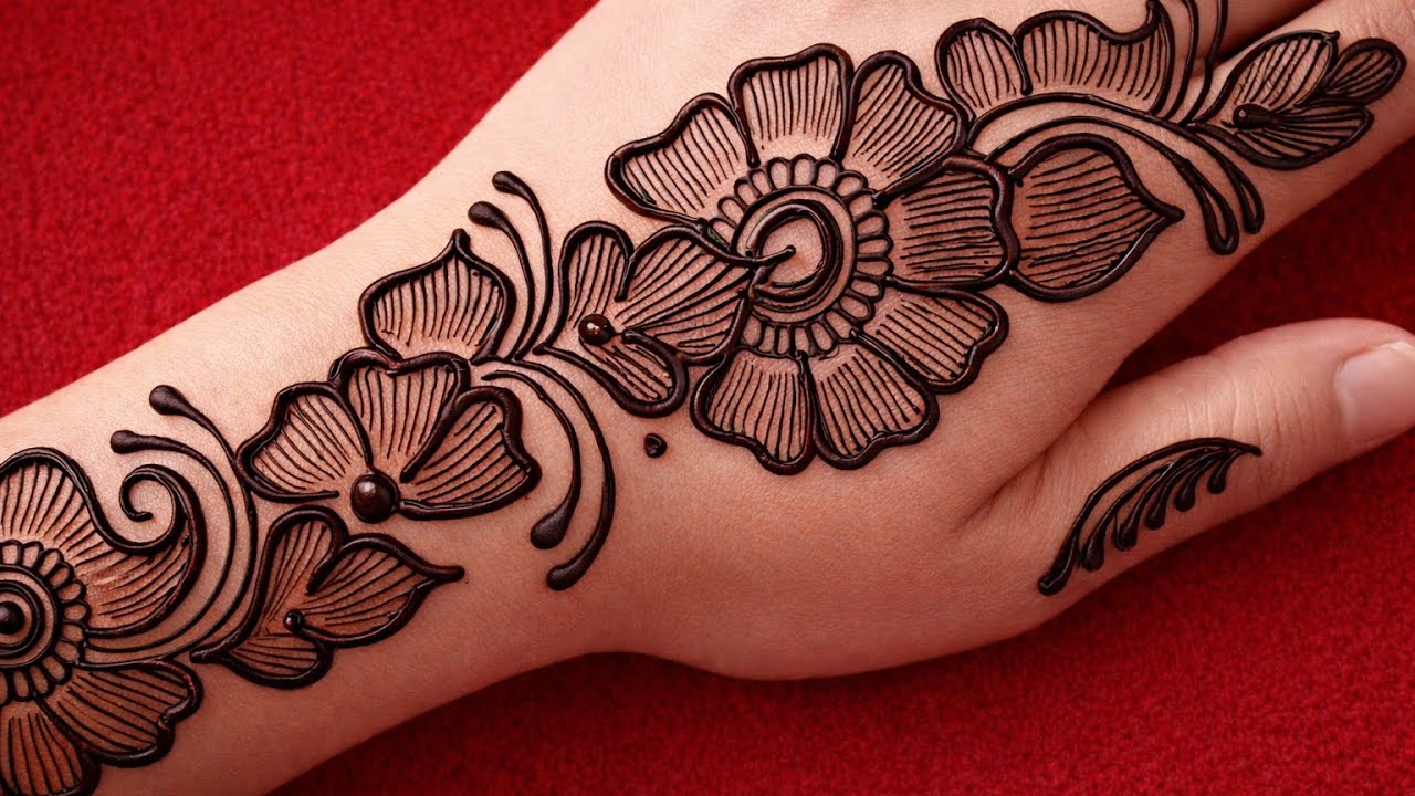 Stylish Back Hand Mehndi Design | Back Hand Mehndi | Arabic Mehndi Design | Mehndi Design | Mehndi.