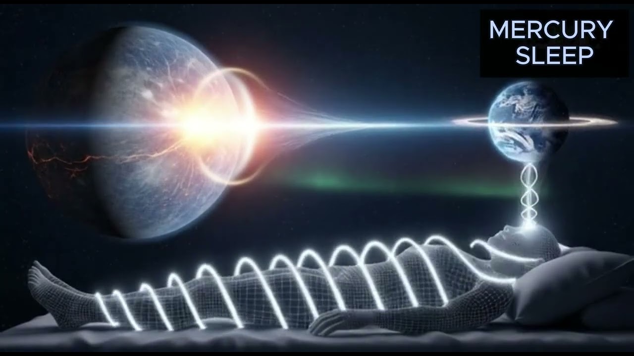 Solar System Sleep Series | Mercury Deep Healing — Peace • Recovery • Reset | 432Hz