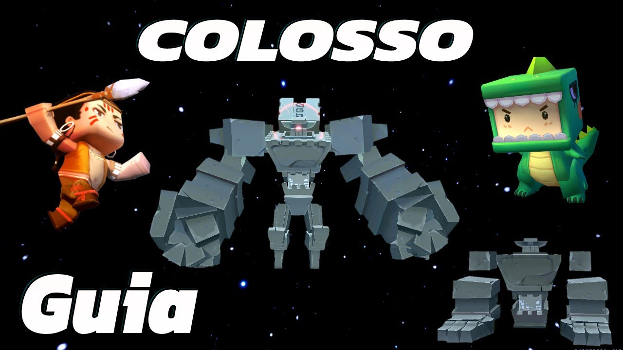 Como derrotar al Jefe Colosso Mini World Guía🗿📚|Tutorial