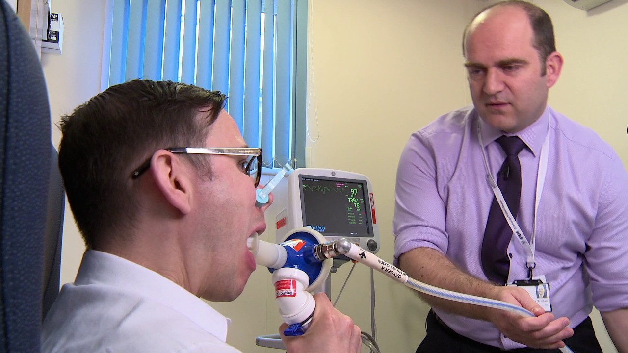 Taking the hypoxic challenge – or fit to fly – test