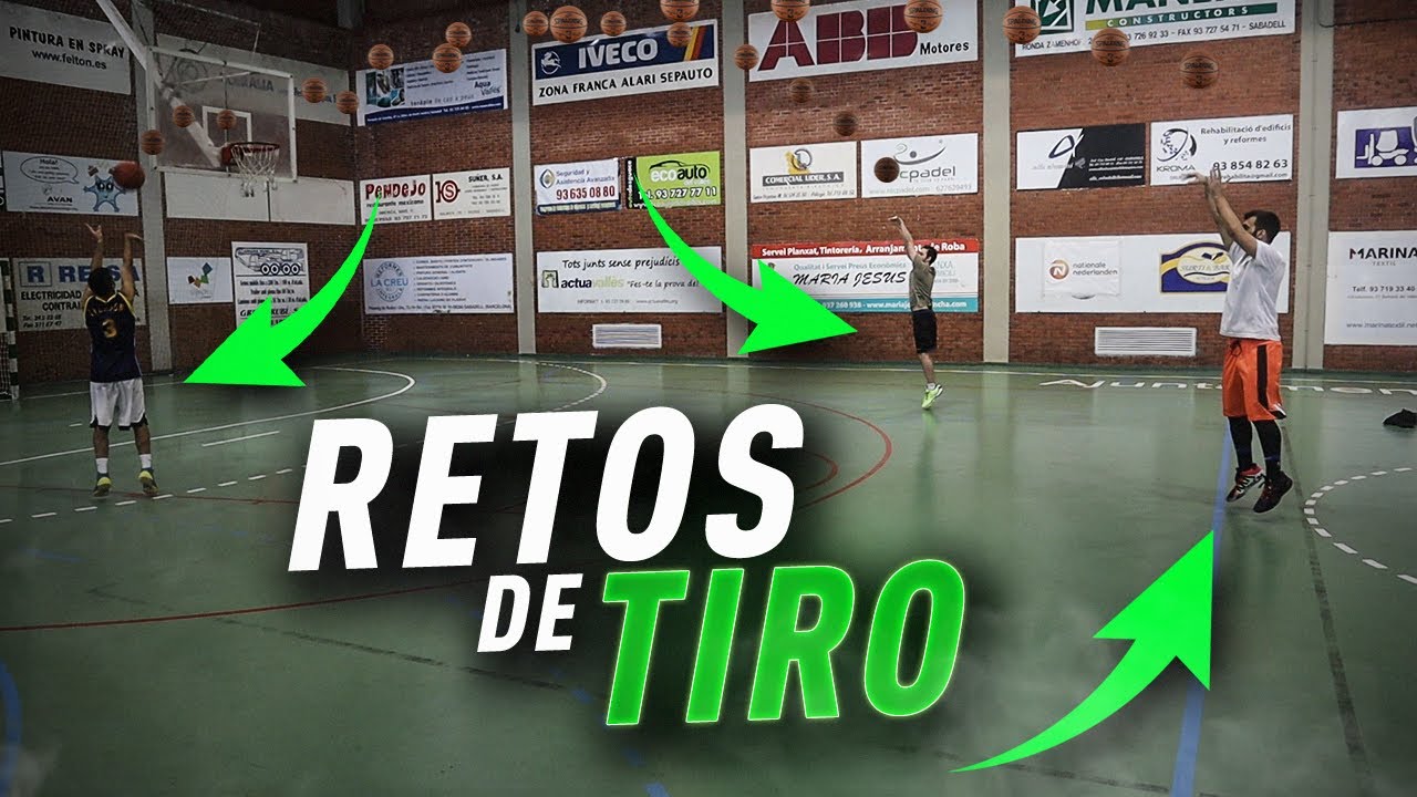 MI NUEVO TIRO en RETOS DE BALONCESTO! ¿Ahora soy TIRADOR? (RACHA de TRIPLES, TIROS LEJANOS...)