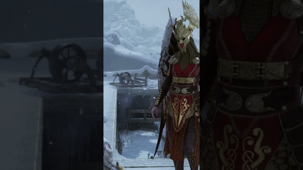 Мимир встречает свою истинную любовь, Сигрун, королеву валькирий | God of War Ragnarok