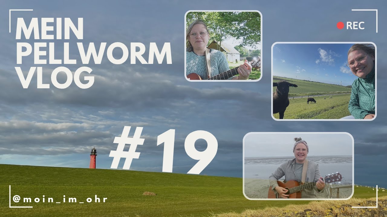 Mai auf Pellworm | Meer, Schafe, Sonnenuntergänge, Wind | #Vlog19