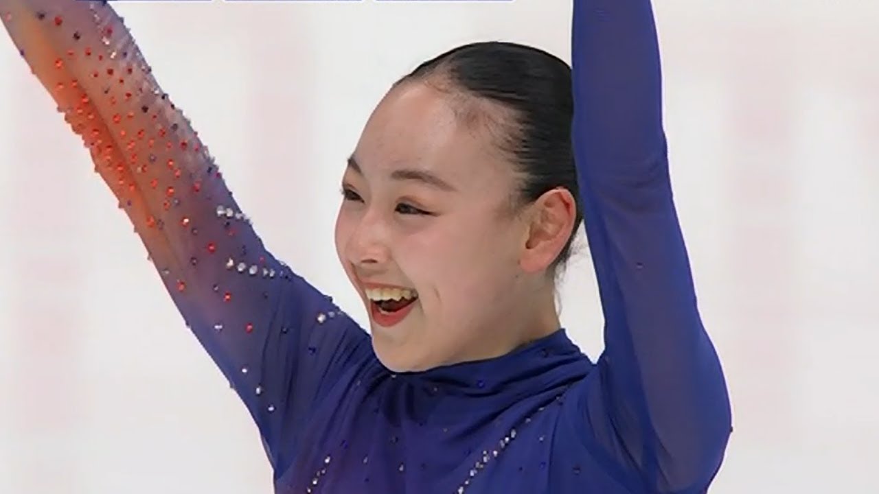 Mayuko OKA FS+Interview 2025 Junior  Nationals