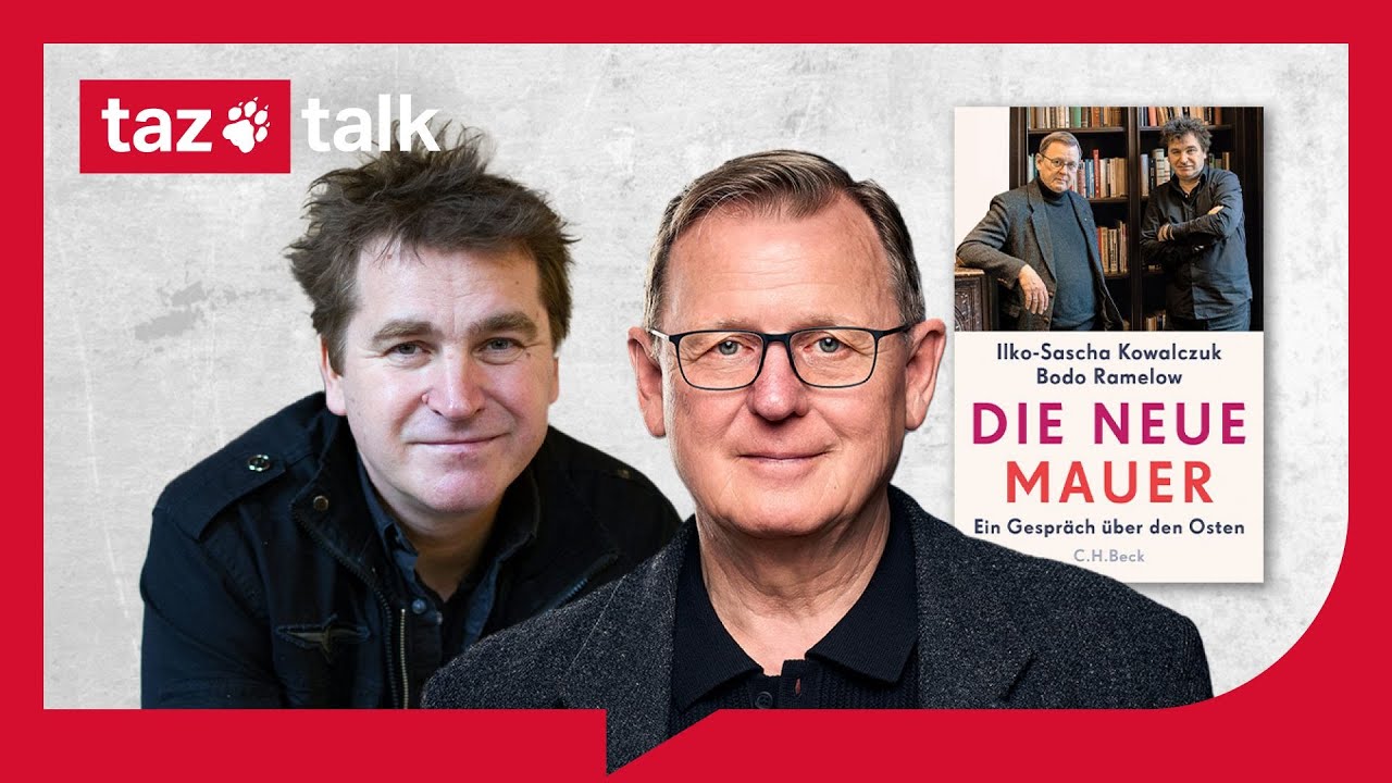 Eine neue Mauer? - taz Talk mit Ilko-Sascha Kowalczuk und Bodo Ramelow