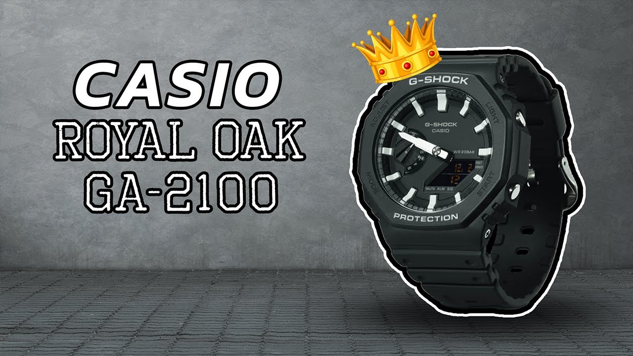 Zegarek Casio GA-2100 prezentacja i om&oacute;wienie funkcji