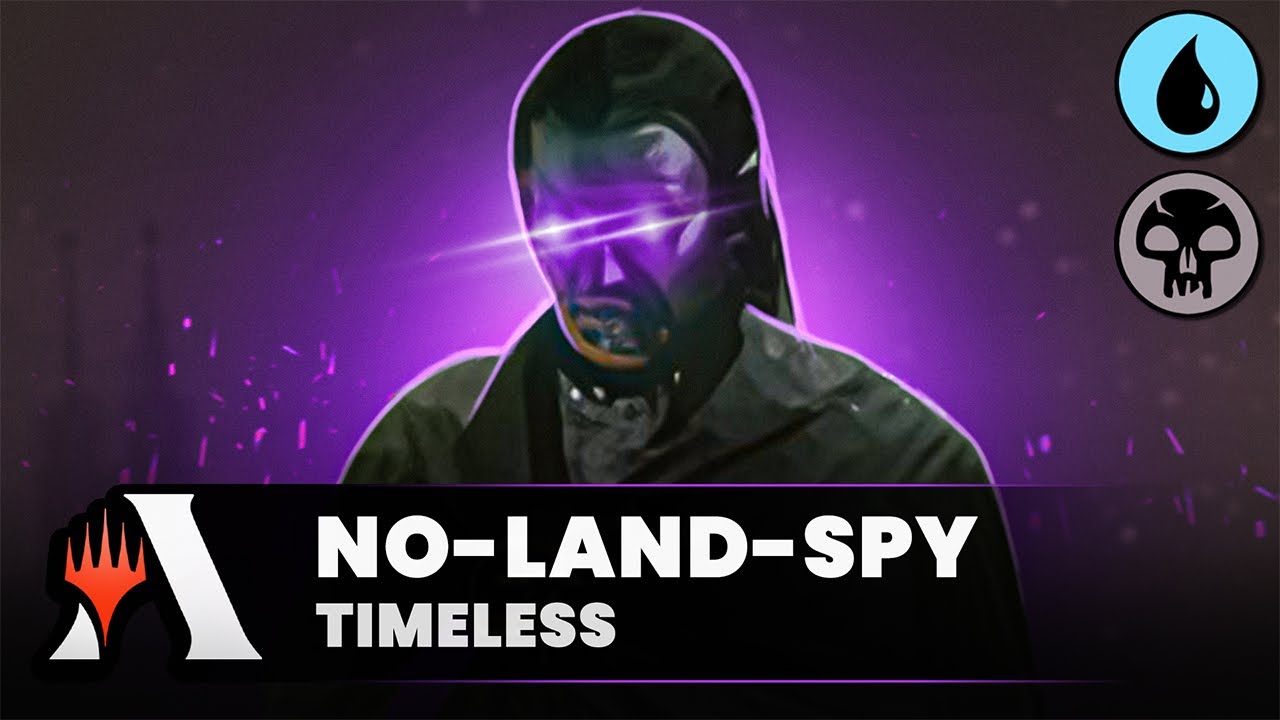 🕵️ O DECK SEM TERRENOS! | NO-LAND-SPY no TIMELESS! (Magic Arena)