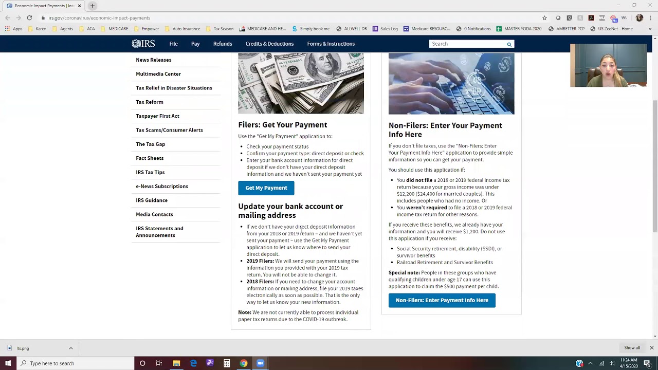 Updating Your Direct Deposit Information with the IRS