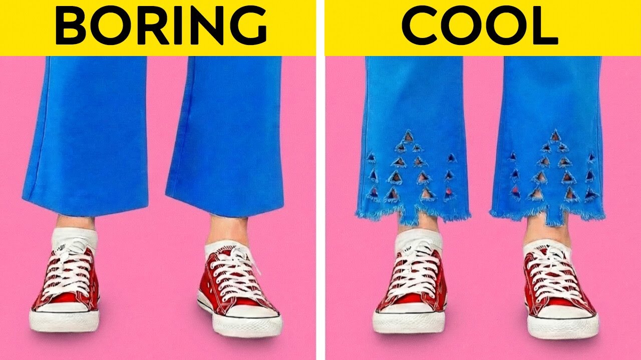 Creative Ideas to Make Old Clothes Look New 😲💡