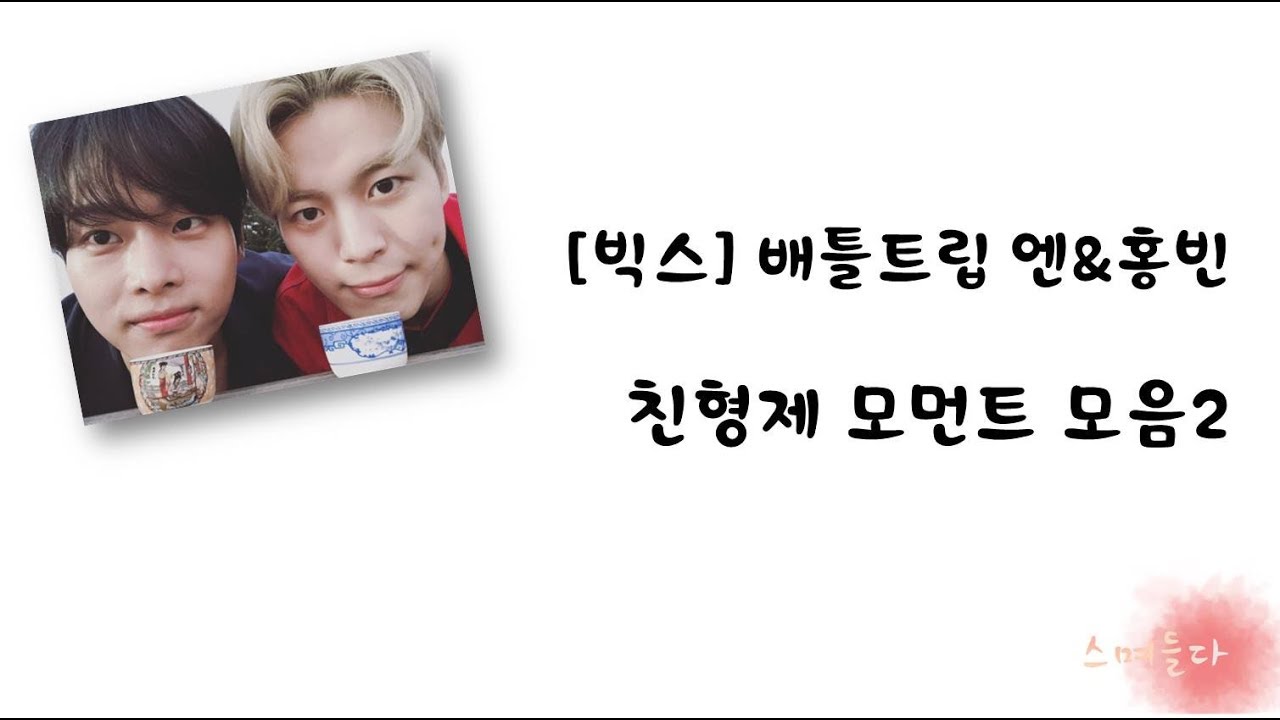 [빅스]엔&홍빈 배틀트립 친형제같은 순간들 2부