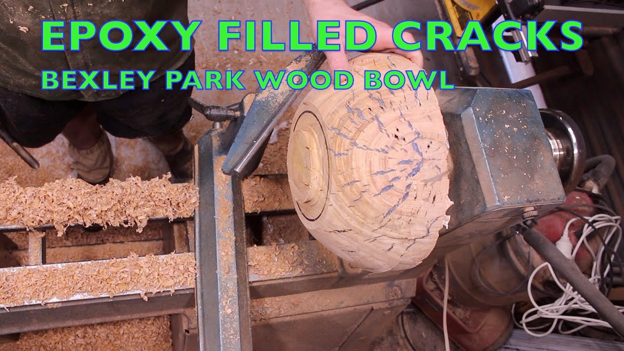 EPOXY FILLED CRACKS - BEXLY PARK WOOD