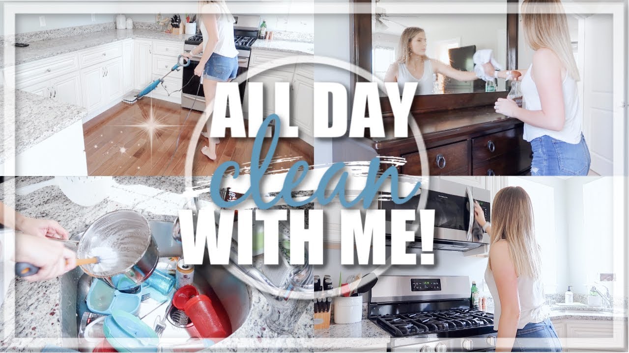 FALL CLEAN WITH ME! // EXTREME CLEANING MOTIVATION - ALL DAY CLEAN WITH ME 2019