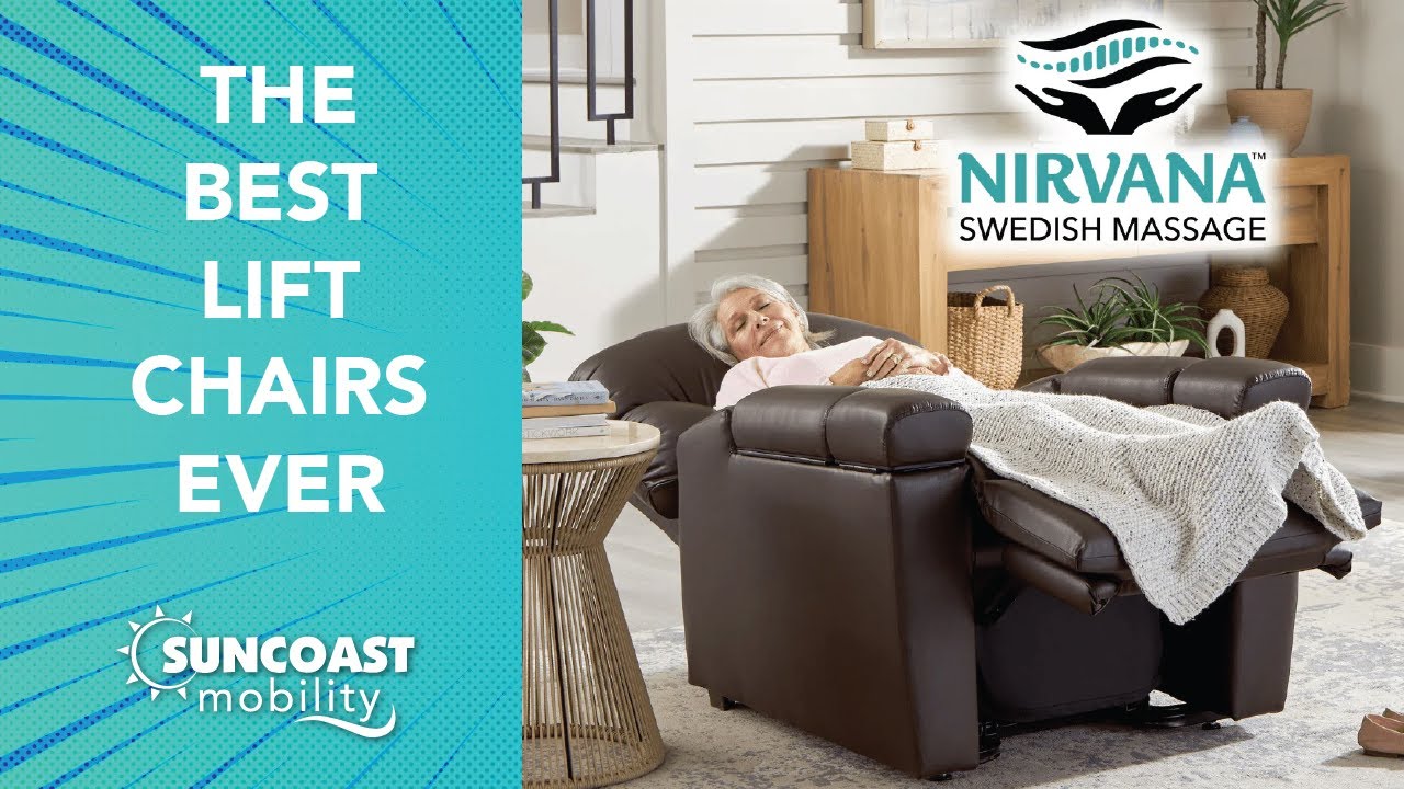 Массажное кресло Golden Technologies Nirvana Swedish Air Massage Recliner | Терапия теплом всего ...