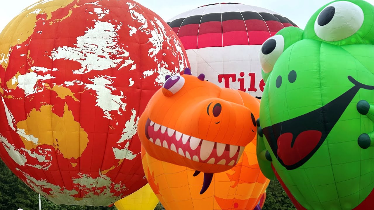 MJ Ballooning | Friday AM Tether | Midlands Air Festival 2023