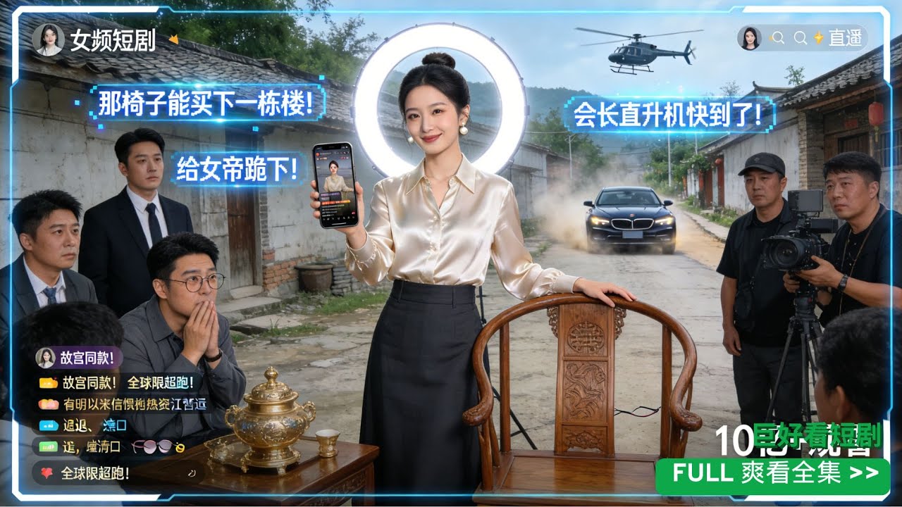 穿最土的衣服，露最富的家底。 相親節目上她因樸素被群嘲，突擊直播卻曝光：她家「破爛」件件是傳世珍寶，子女個個是人中龍鳳