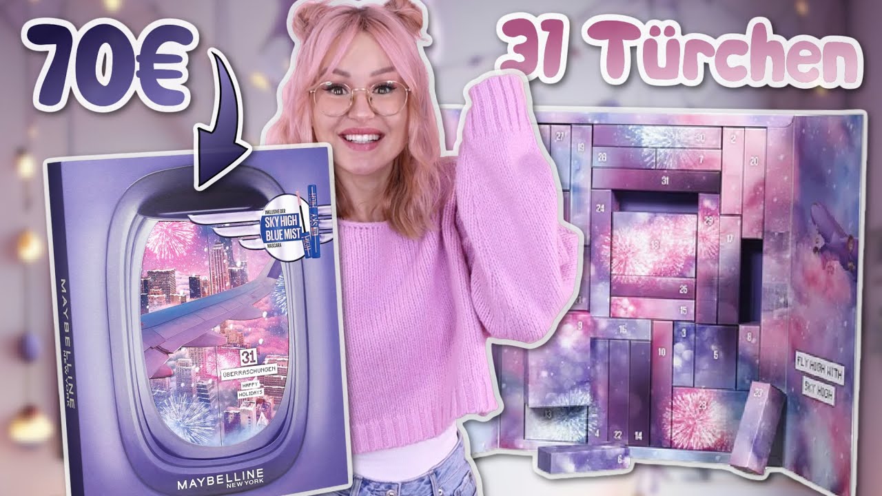 Adventskalender mit 31 T&uuml;rchen 😯 Lohnt er sich? Maybelline New York | ViktoriaSarina