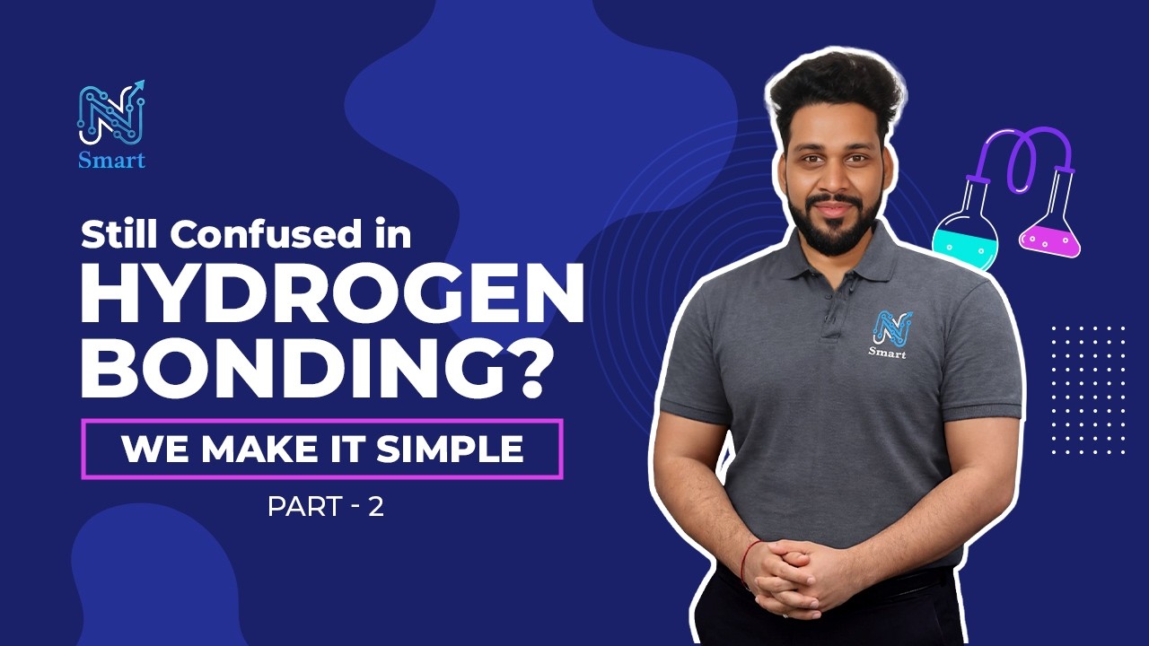 Struggling with H-bonding? All important PYQs explained! Pariksha Sankalp by Narayana