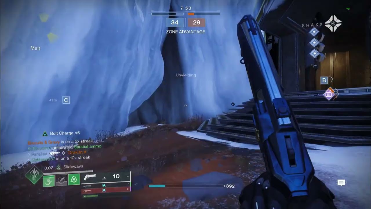28 Kill Streak + Strand Hunter + Solitude + 120 HC + Slug