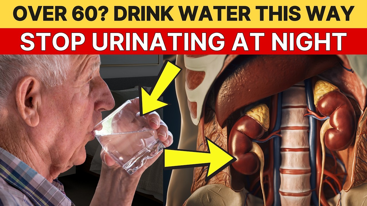 If You Wake Up 2–3 Times a Night, How to Drink Water to Reduce Nighttime Urination