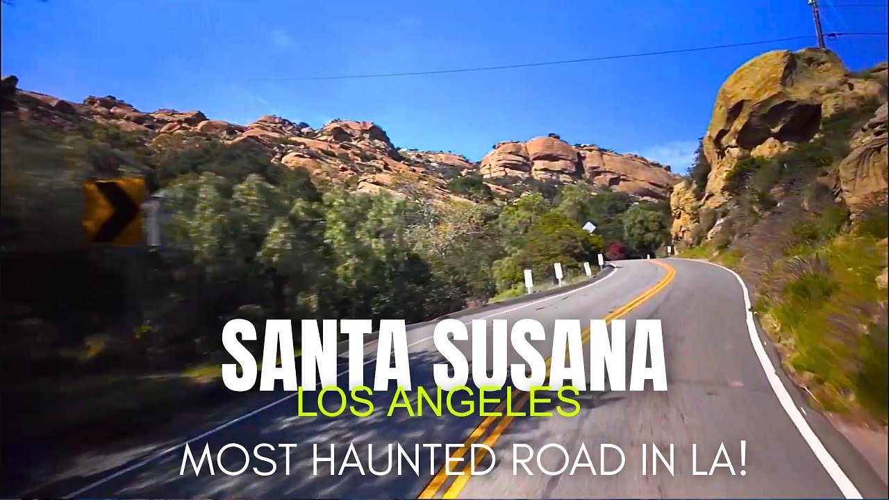 Driving Through One of LA’s Most Haunted Roads!